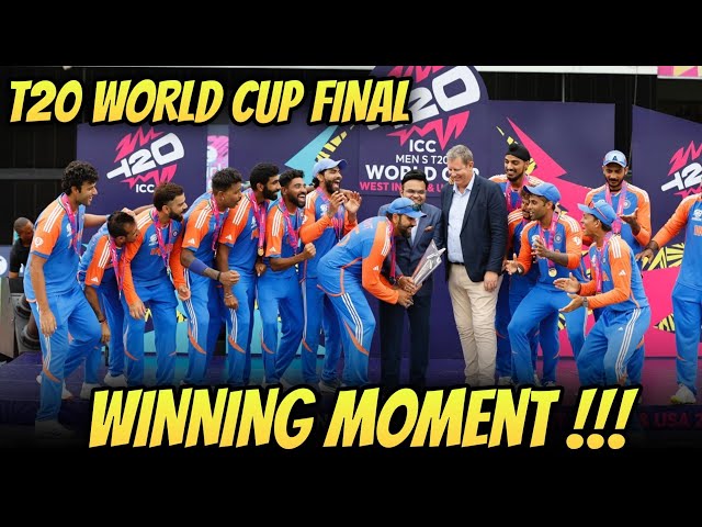 Last Over 🔥 Winning Moment Today Match India Vs South Africa T20 WORLD CUP Final