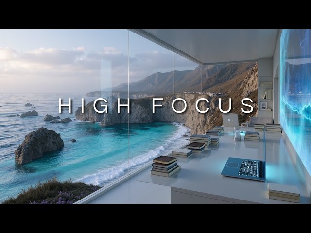 Deep Work Music to Block Distractions 🎧 High Focus Music for Coding, Studying & Flow State