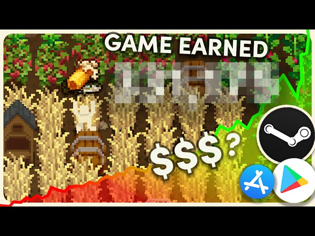 How Much Money my Indie Game Made (In 1 Year)