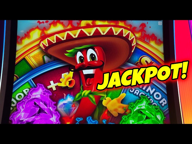 🚨🚨 INSANE JACKPOT! Super Spicy Wheel Unlocked!! @DelawareParkCasino
