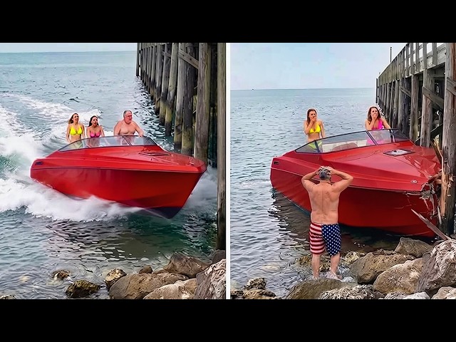 Expensive Boat Fails Caught On Camera!