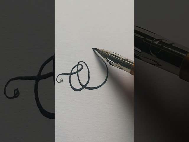 Beautiful S Satisfying Calligraphy Handwriting