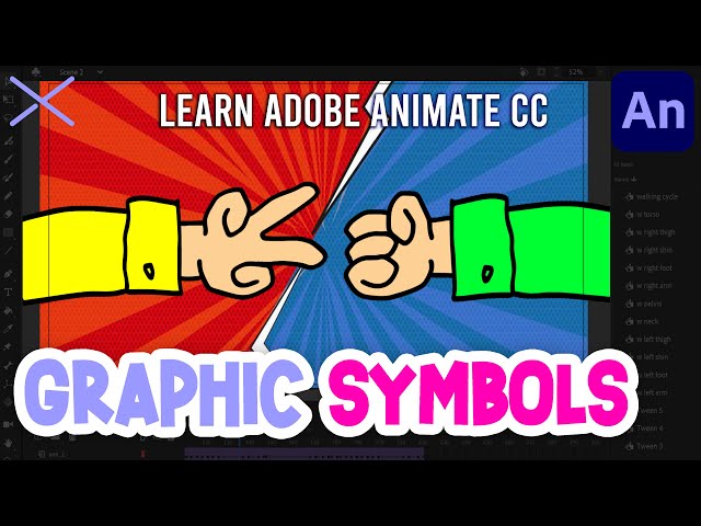 The Power of SYMBOLS in Adobe Animate CC | Shapes vs Graphic vs Movie Clip