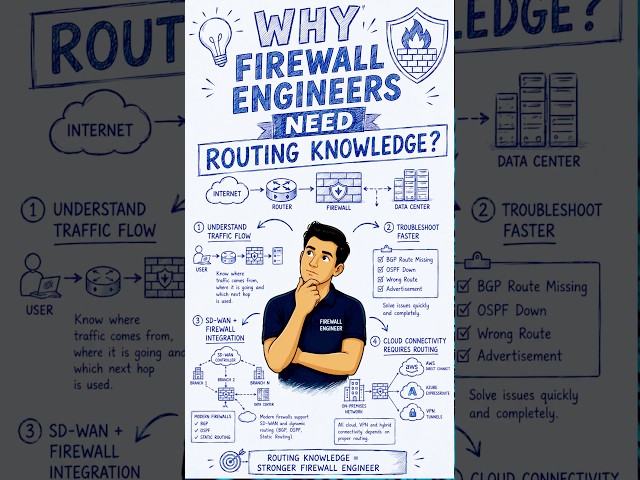 Why Firewall Engineers Must Learn Routing?