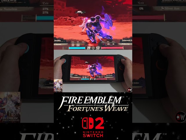 FIRE EMBLEM FORTUNE'S WEAVE Switch 2: Handheld Performance