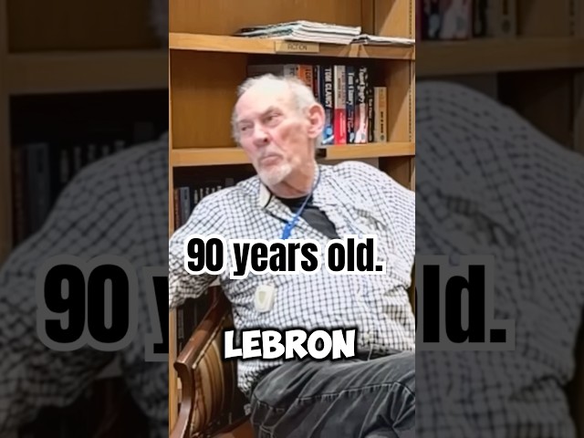 This 90 Year Old is learning LeBron Glaze
