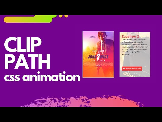 CSS Clip Path | Create Animation Using Clip Path