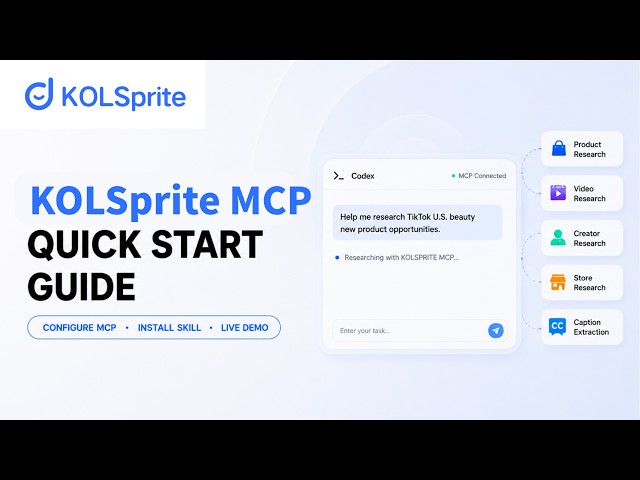 🧩 KOLSprite MCP Setup — Full Tutorial