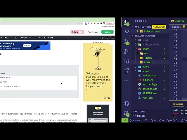 Live Coding a Next.js Heart Failure Symptoms Tracker App | Part 1