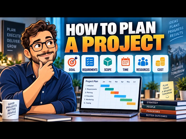 How to plan a project #projectmanagement #planning