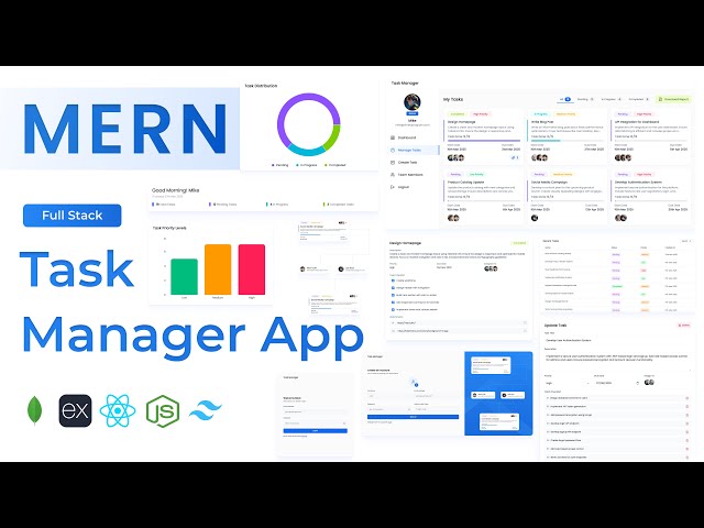 Build a Full-Stack MERN Task Manager | React, Node.js, MongoDB, Express | MERN Project