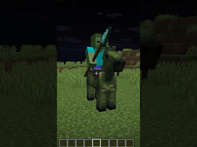Minecraft New Dangerous Jockey #minecraft #shorts #minecraftshorts