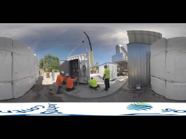 Johnson Controls Distributed Energy Storage installation