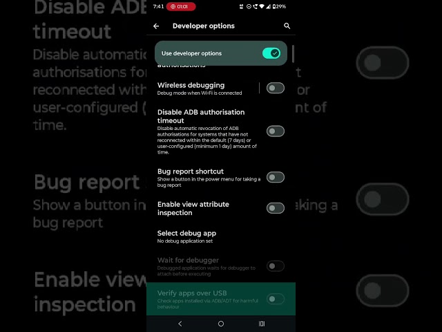 How to Turn On Verify Apps over USB in Developer Options