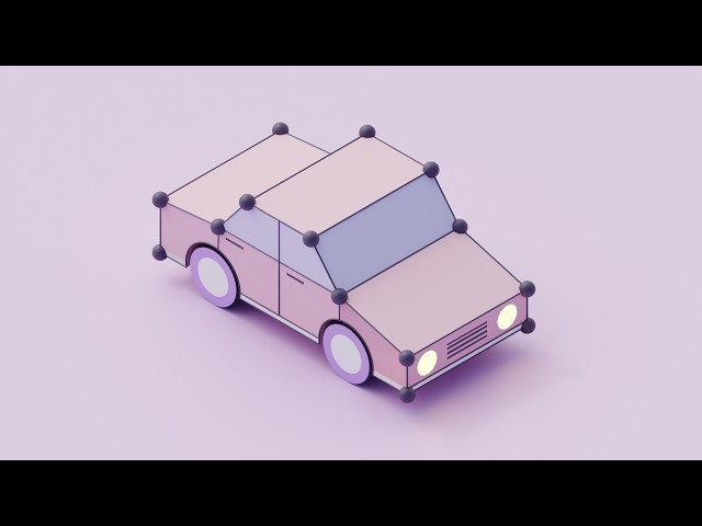 Model a Simple Isometric Car In Blender - Series 2