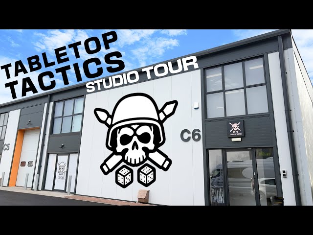 Tabletop Tactics Studio Tour! Event Space, Bar, Studios and more REVEALED!