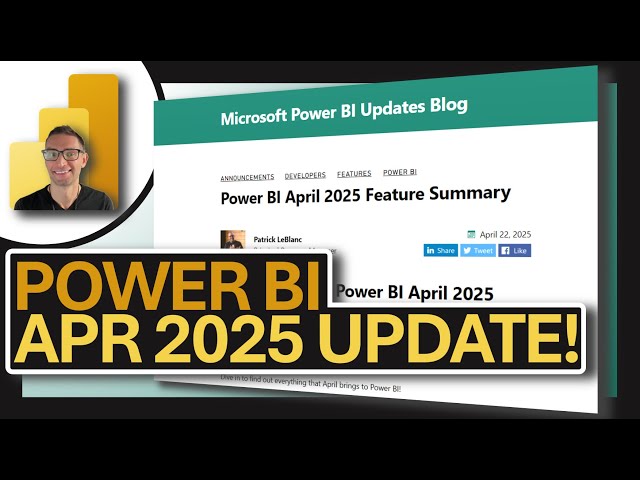 🤔 Power BI April 2025 Update: Pretty Light... 😕😕