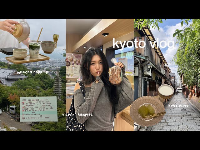 2 days in KYOTO 🍡 best restaurants, japan travel guide, nishiki food market, nara park