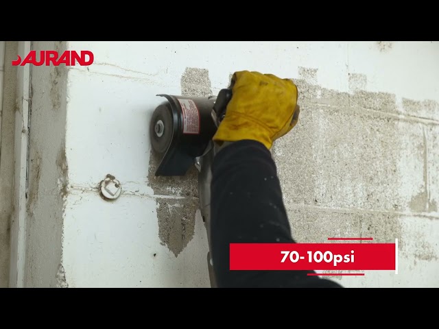 Transform Your Surface Prep with AURAND MP6: The 8" Pneumatic Deck Scaler Proven by Experts