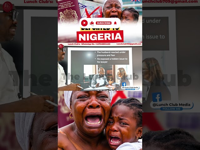Nigerian Family Deported Over Secret!