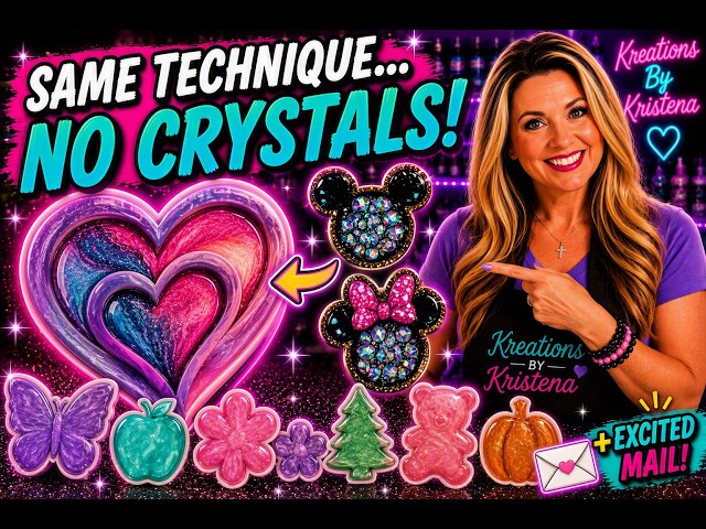 Crystal Inlays WITHOUT Crystals? Let's See How They Turn Out! Plus Excited Mail | #17
