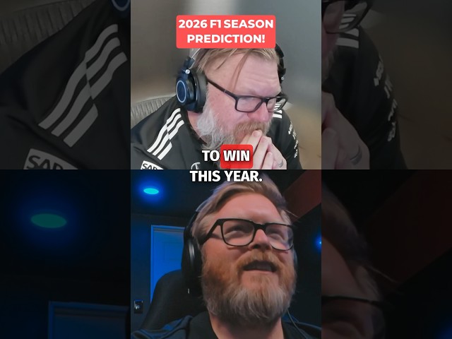 And my #f1 2026 season predictions are…
