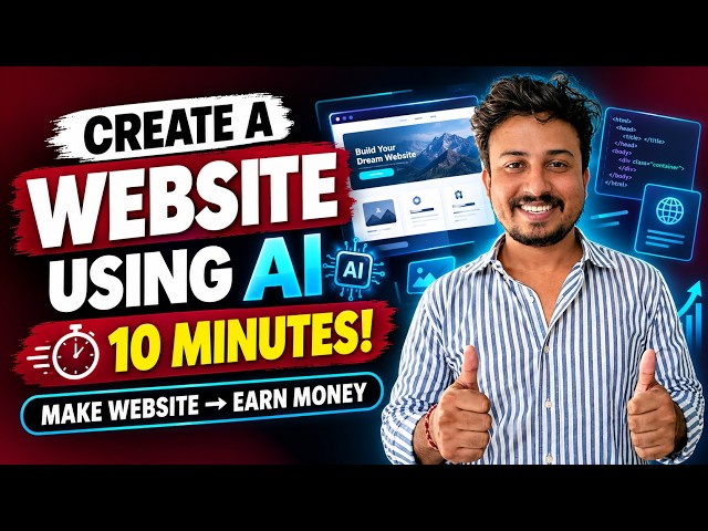 How to Create a Website for FREE With AI | Make a Free Website Using Claude AI