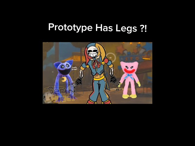 Prototype Has Legs ?! - Poppy Playtime Chapter 5 //#poppyplaytime#animation#funny#shorts