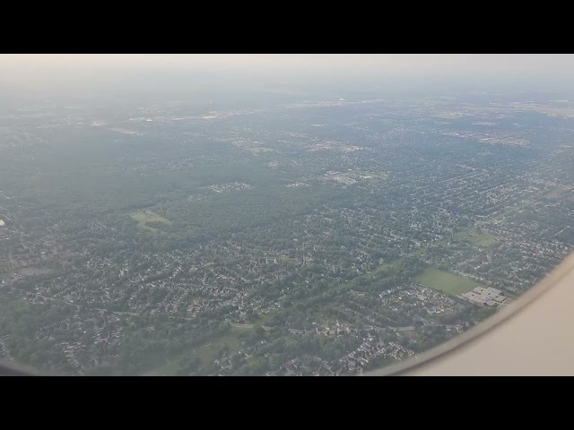 Landing in Buffalo, NY.