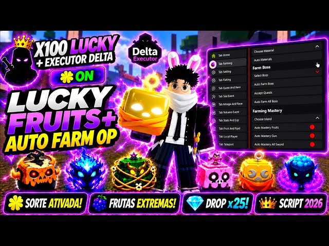 [🧲Update] 100X Luck Script for Blox Fruits | INFINITE SPINS | FREE DRAGON | NO KEY