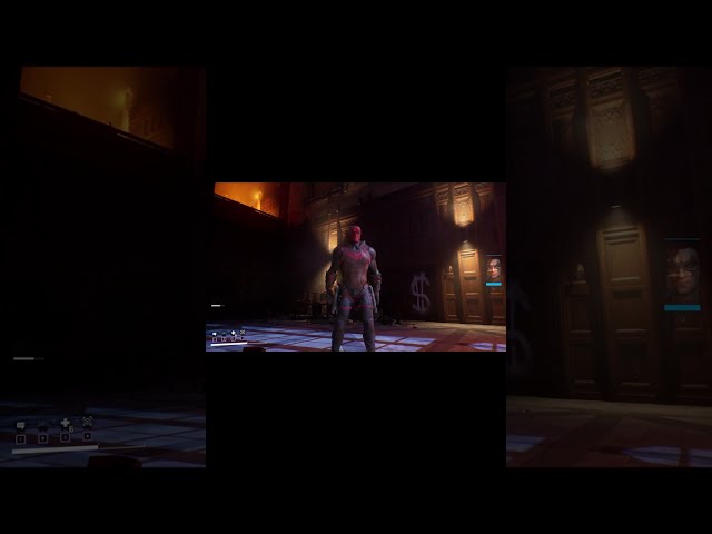 Some Gotham Knight RED HOOD ranged attack with his non lethal gun, it sound like toy guns! #shorts