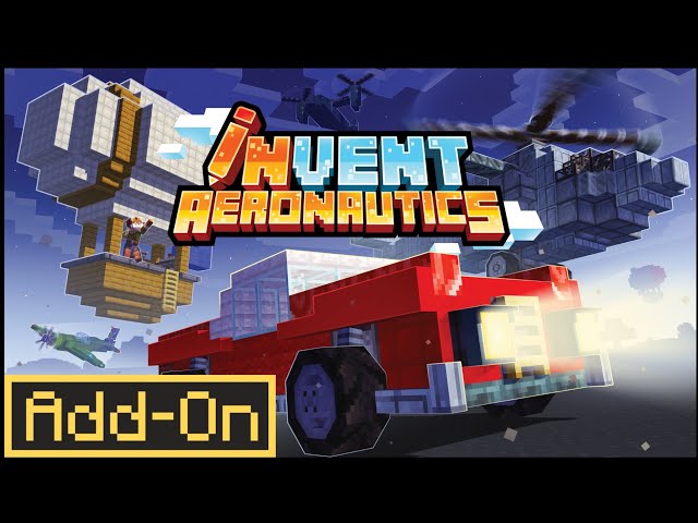 Invent aeronautics addon. (Bedrock edition)