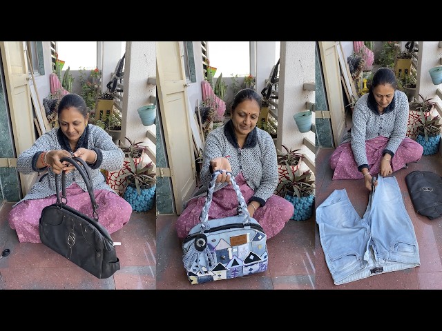 Turn Old Jeans into a Stylish Handbag