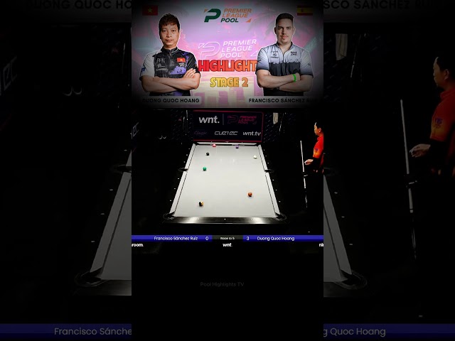 Rack 4 | Dương Quốc Hoàng vs Francisco Sanchez Ruiz | Premier League Pool