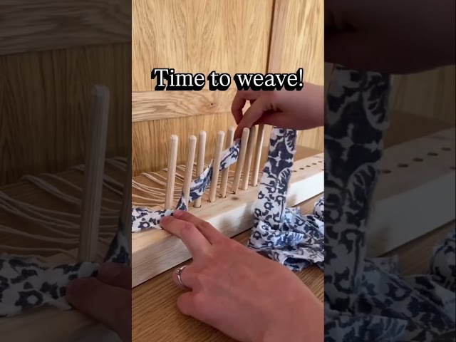 ✨Step by step guide to peg loom weaving ✨