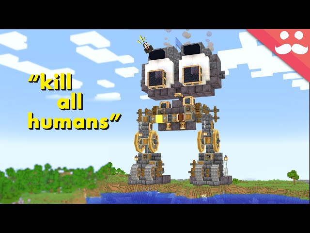 Making cute (killer) robots in Minecraft