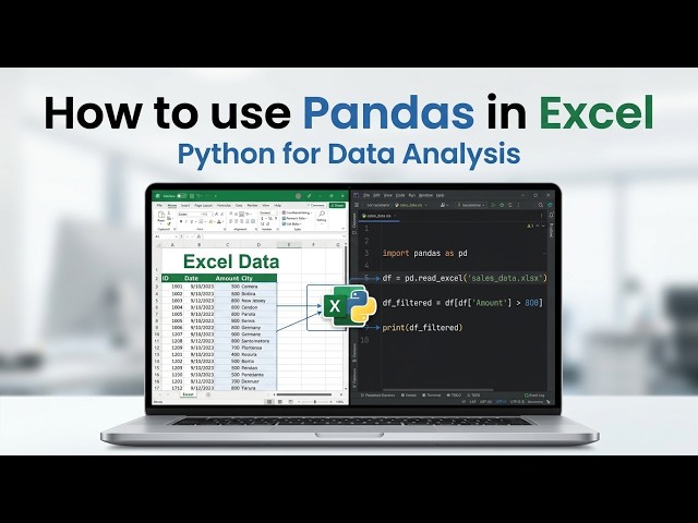 Python in Excel - How to create and filter Pandas dataframes