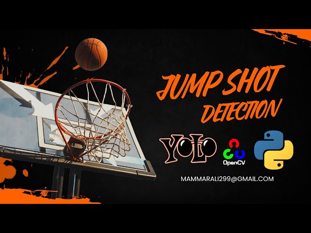 Jump Shot Detection | YOLO + Mediapipe | Computer Vision Project | Computer at BasketBall