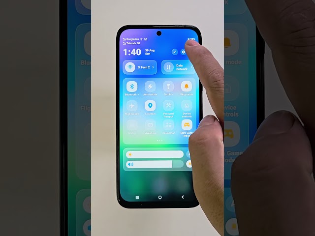 Change control center Vivo Phone #shorts #tech #viral