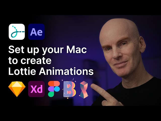 Set up your Mac to create Lottie Animations