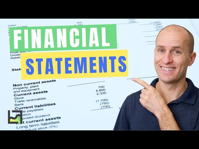 How To Read Financial Statements In 9 Minutes!! Easier Than You Think!