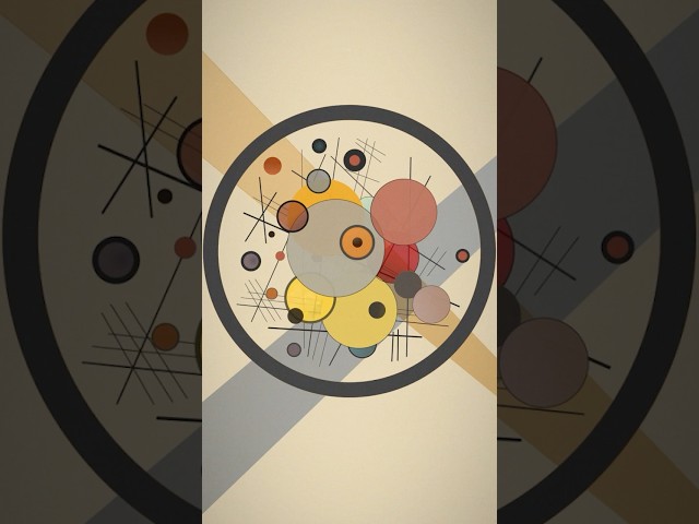 Circles in a Circle · 1923 · Kandinsky → https://www.bauhaus-experience.com/kandinsky-museum/