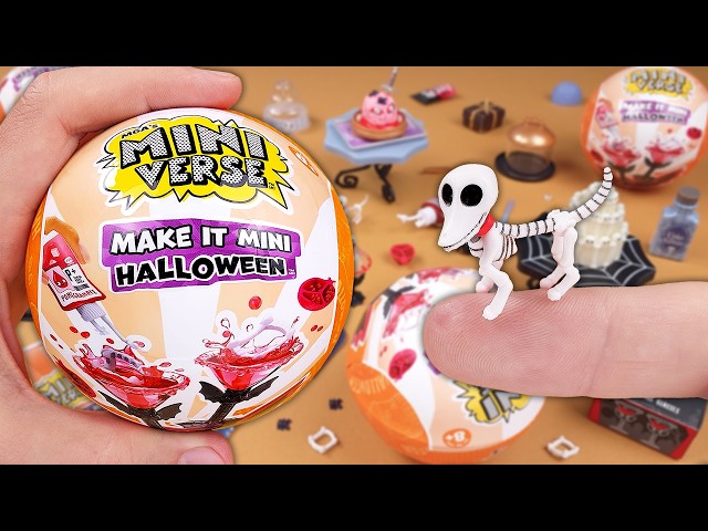 Opening And Remixing The MiniVerse Halloween Series 4