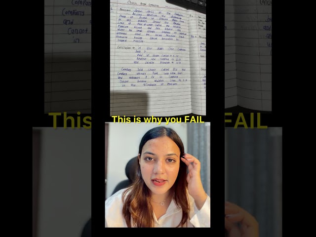 This is why you FAIL ‼️