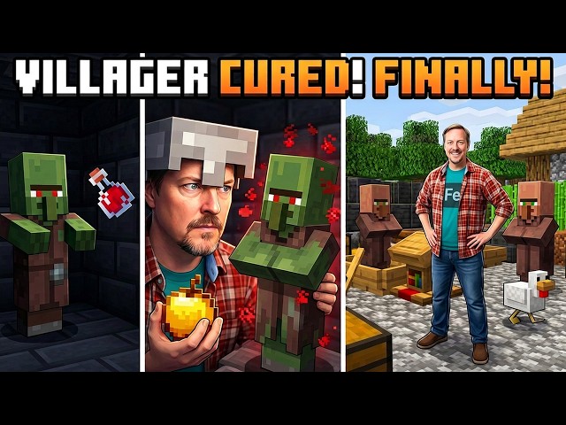 Surviving One Chunk Minecraft 11: It Takes A Second Villager (and a Chicken!)