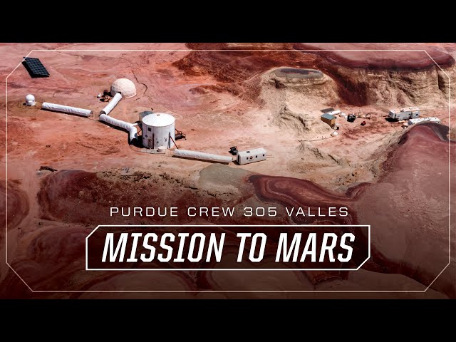 Purdue students at the Mars Desert Research Station