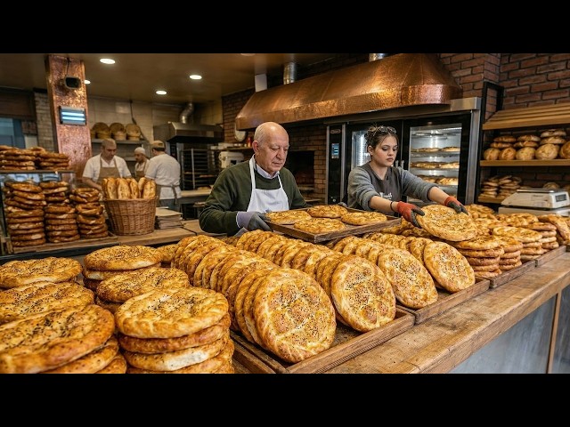 The Full Bread Making Process: Why This Turkish Bakery Never Stops