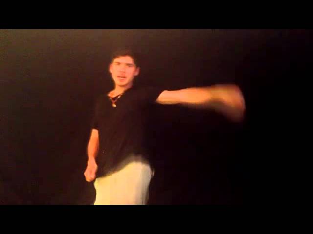 Week 7 : Nunchaku Tricks (nunchucks) : Leg Aerial & Front to Front WR