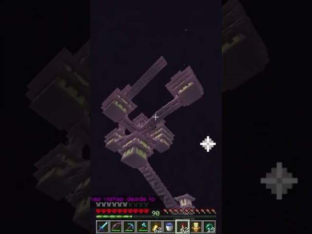 Truco para conseguir logro de levitación en Minecraft Hardcore!! #minecraft #shorts #minecraftshorts