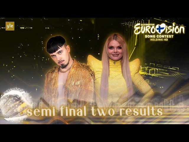 Alternative Eurovision Song Contest #43 • Helsinki, Finland • Semi Final 2 Results